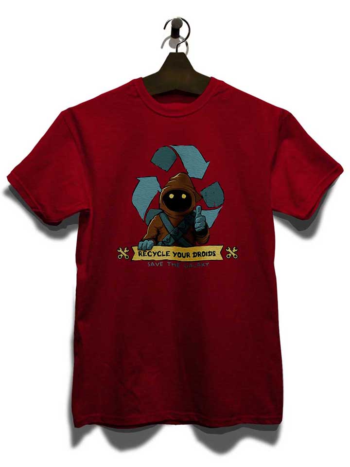 recycle-your-droids-save-the-galaxy-t-shirt bordeaux 3