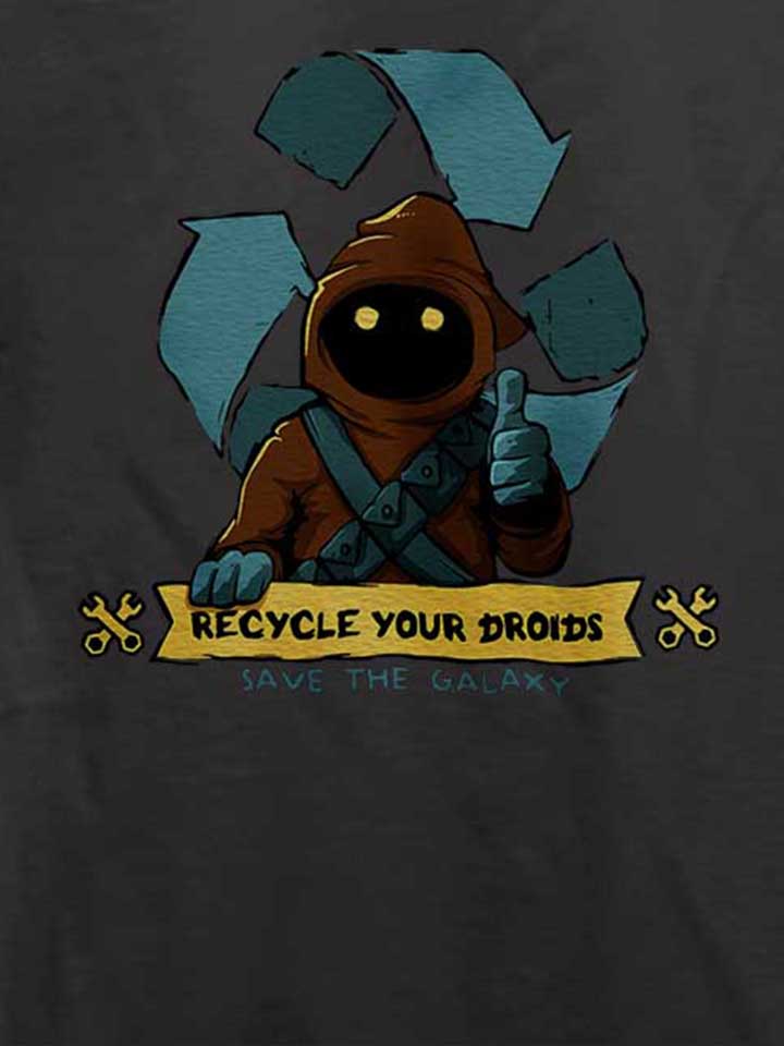 recycle-your-droids-save-the-galaxy-t-shirt dunkelgrau 4