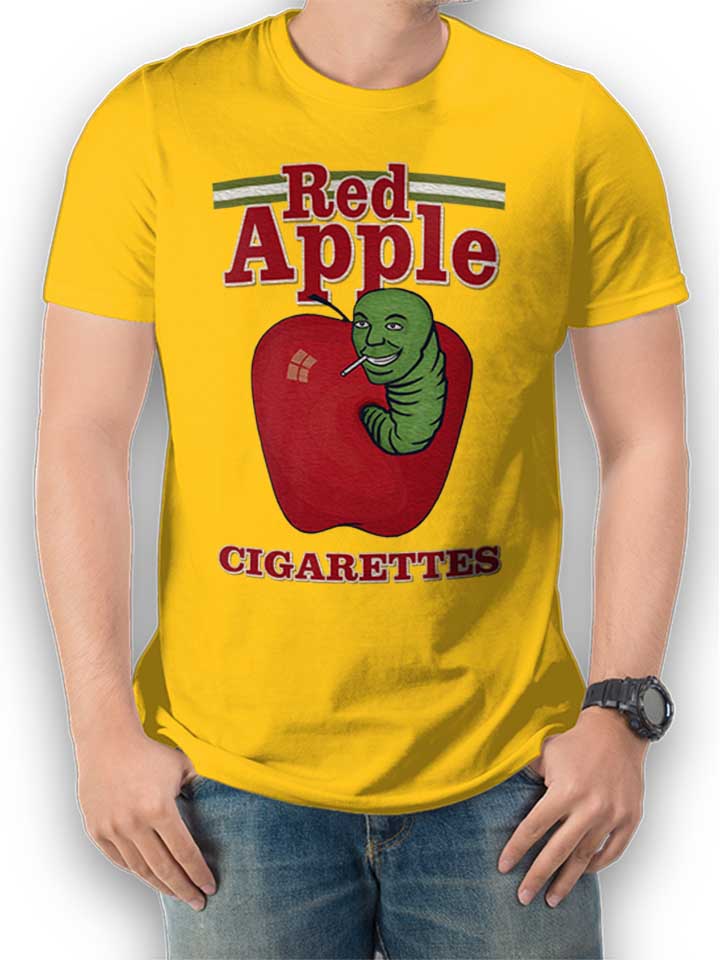 Red Apple Tarantino T-Shirt yellow L