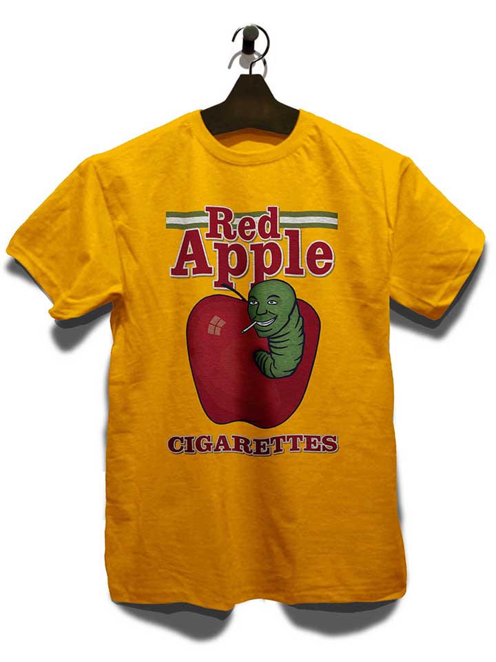 red-apple-tarantino-t-shirt gelb 3