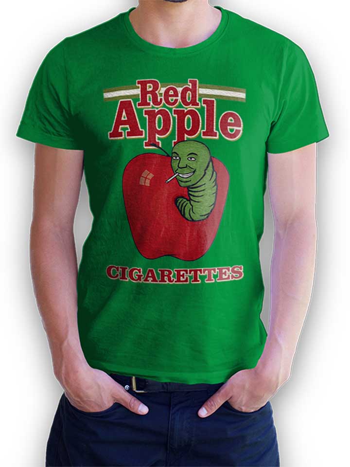 red-apple-tarantino-t-shirt gruen 1
