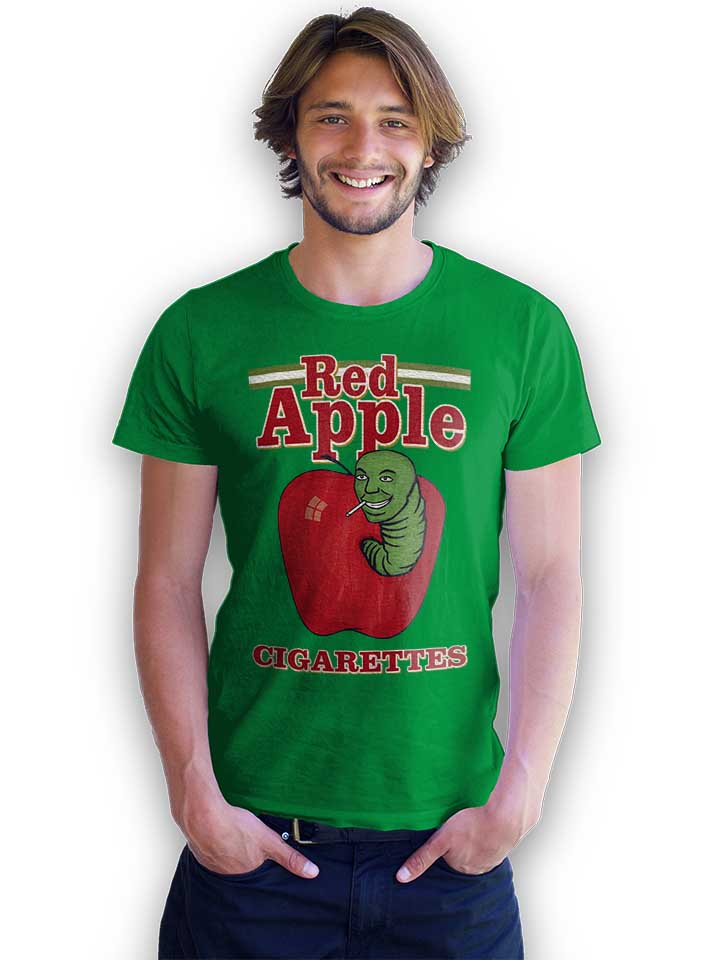 red-apple-tarantino-t-shirt gruen 2