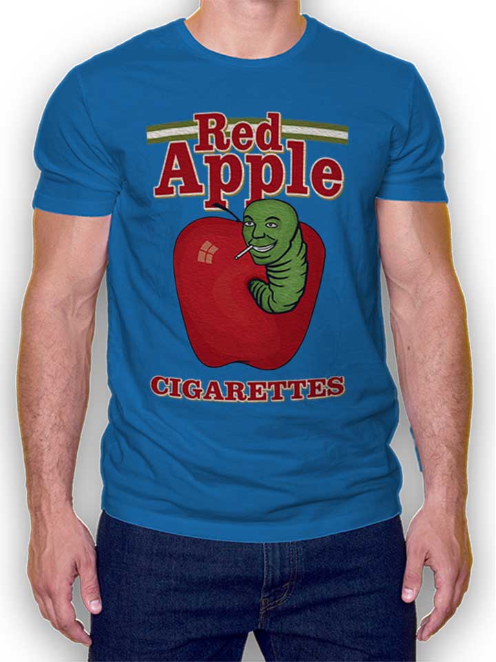 Red Apple Tarantino Camiseta azul-real L