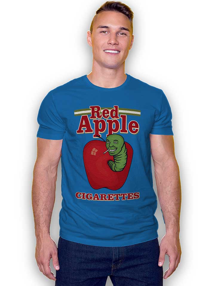 red-apple-tarantino-t-shirt royal 2