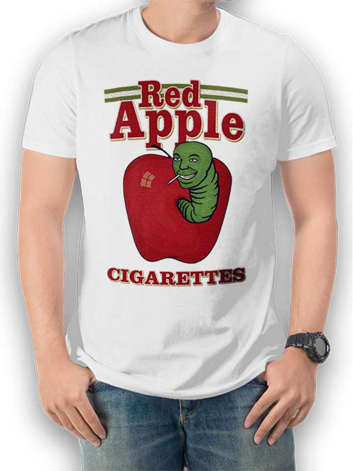 red-apple-tarantino-t-shirt weiss 1