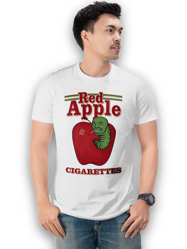 red-apple-tarantino-t-shirt weiss 2