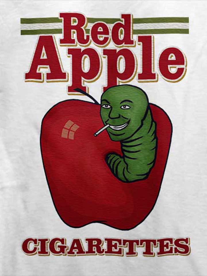 red-apple-tarantino-t-shirt weiss 4