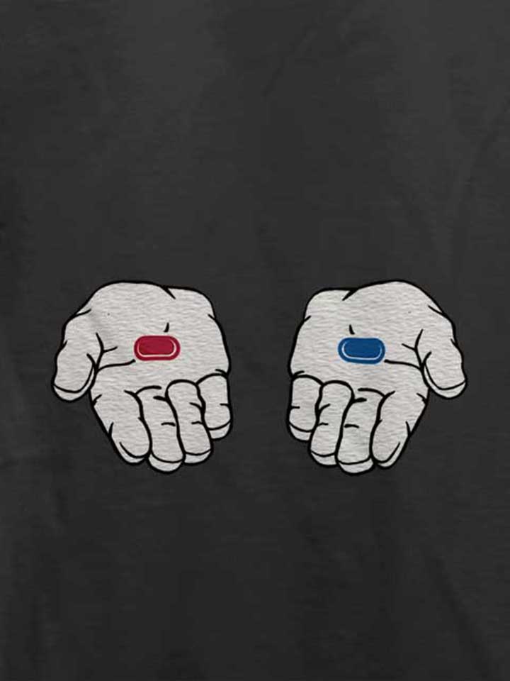 red-pill-blue-pill-t-shirt dunkelgrau 4