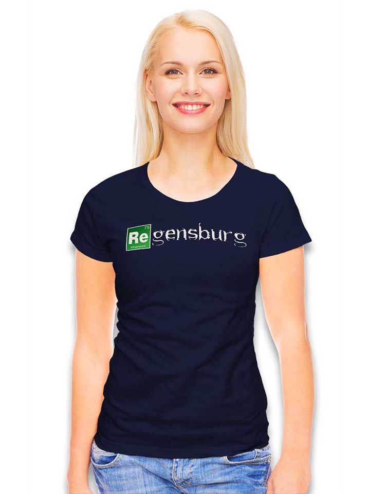 regensburg-damen-t-shirt dunkelblau 2