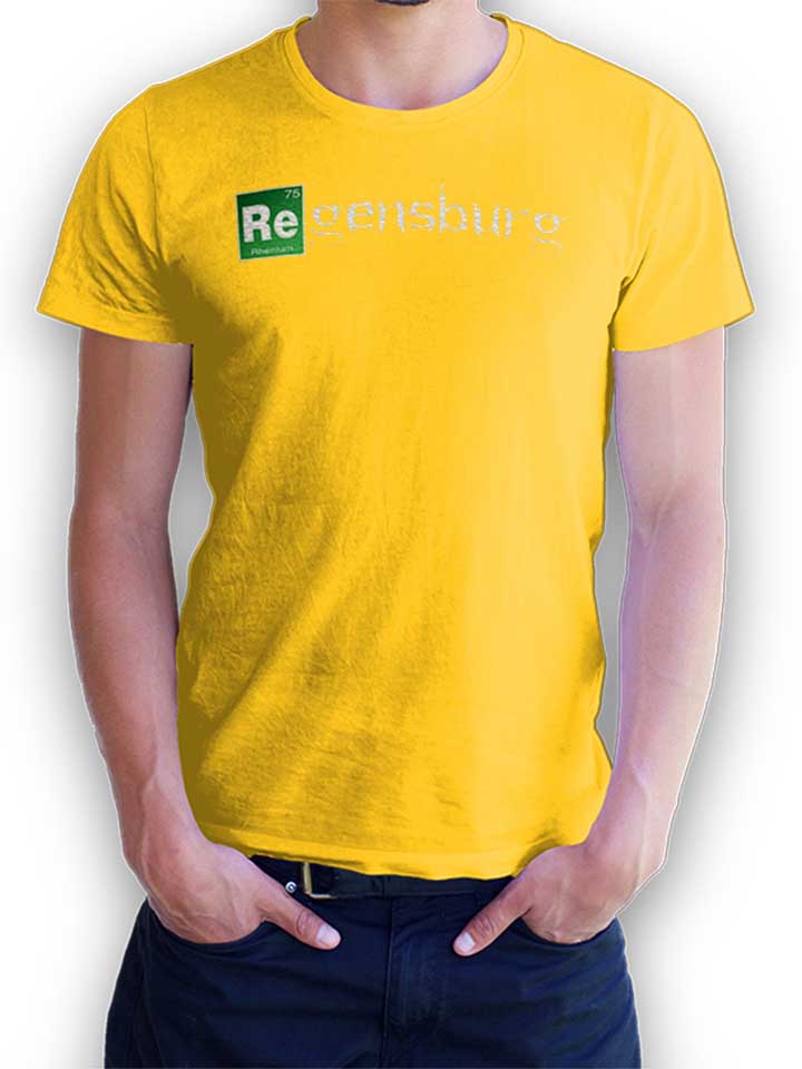 regensburg-t-shirt gelb 1