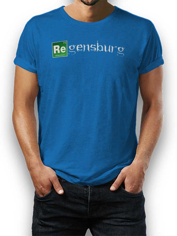 Regensburg Camiseta azul-real L