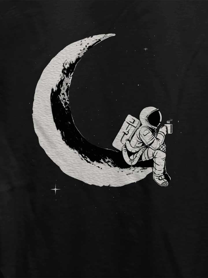 relax-astronaut-damen-t-shirt schwarz 4