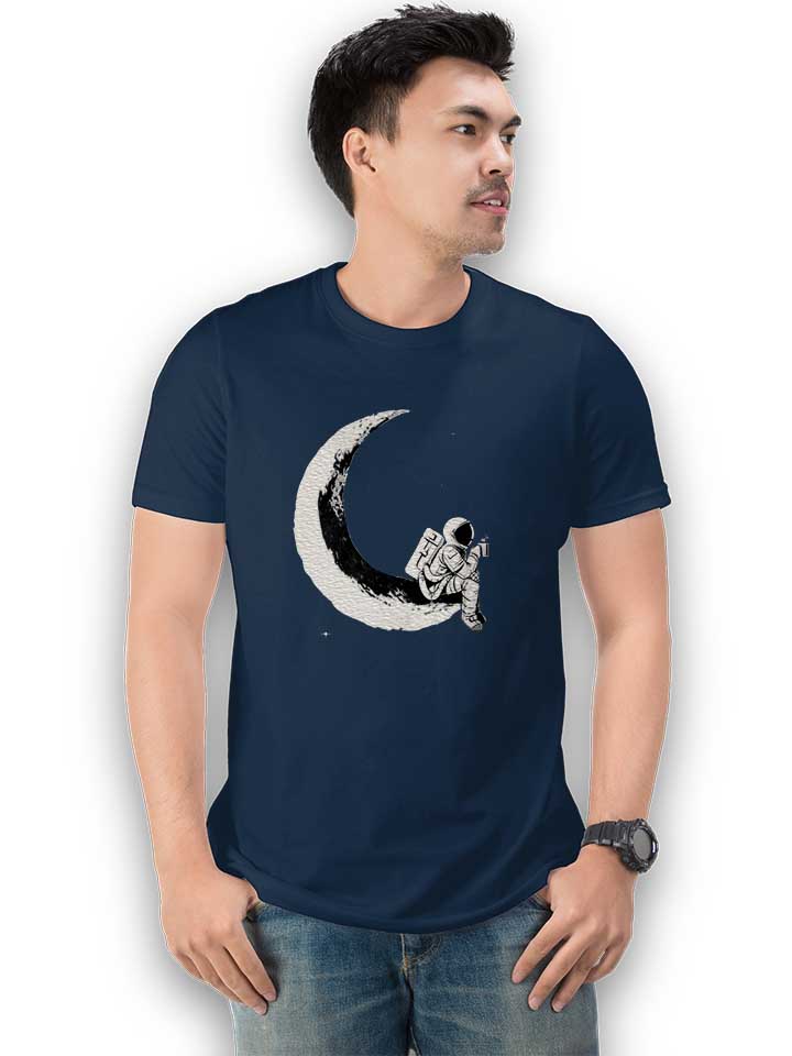 relax-astronaut-t-shirt dunkelblau 2