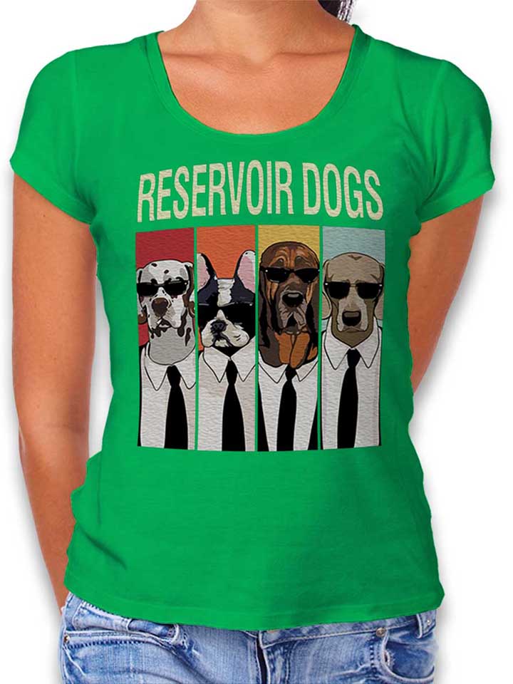 Reservoir Dogs 02 Womens T-Shirt green L