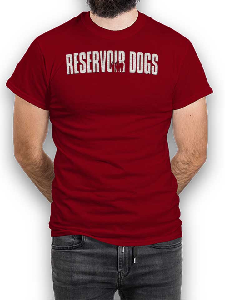 Reservoir Dogs Camiseta burdeos L