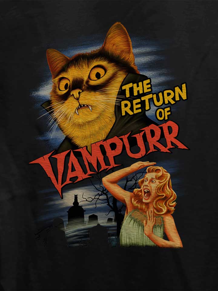 return-of-vampurr-cat-damen-t-shirt schwarz 4