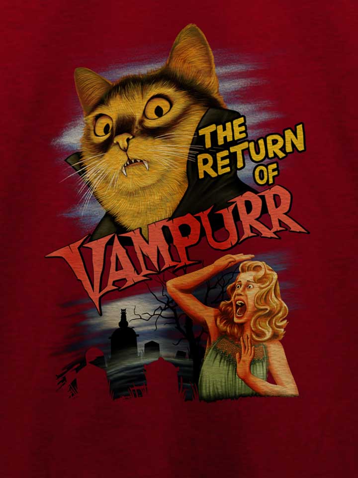 return-of-vampurr-cat-t-shirt bordeaux 4