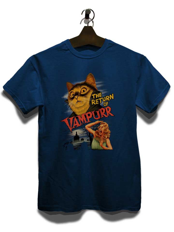 return-of-vampurr-cat-t-shirt dunkelblau 3