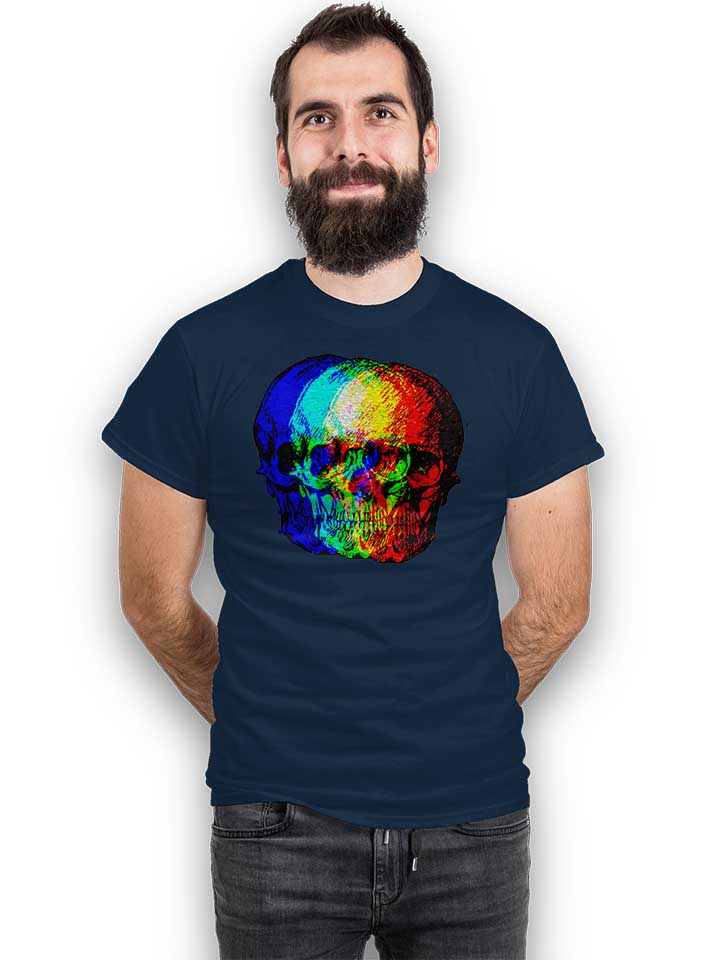 rgb-skull-t-shirt dunkelblau 2