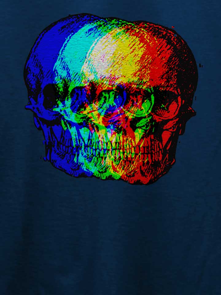 rgb-skull-t-shirt dunkelblau 4