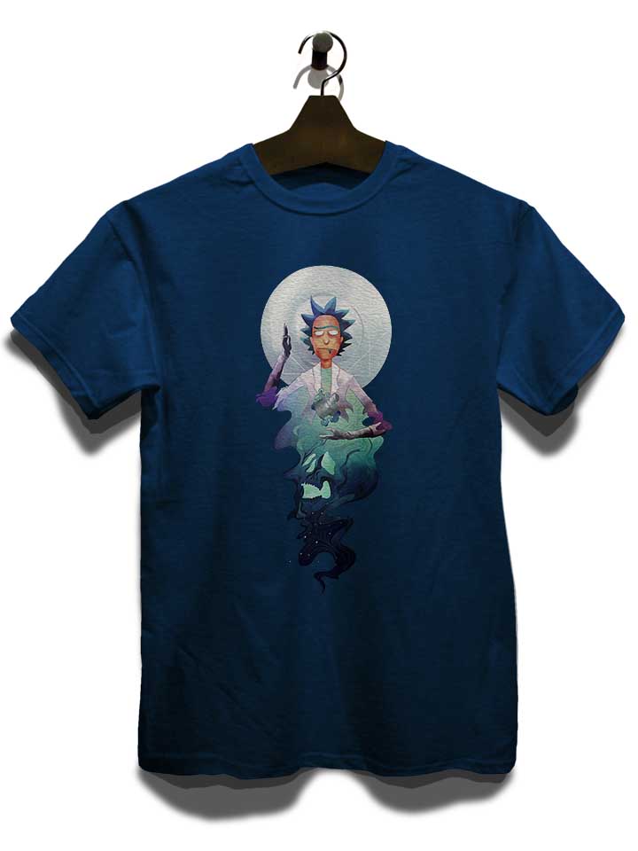 rick-ghost-t-shirt dunkelblau 3