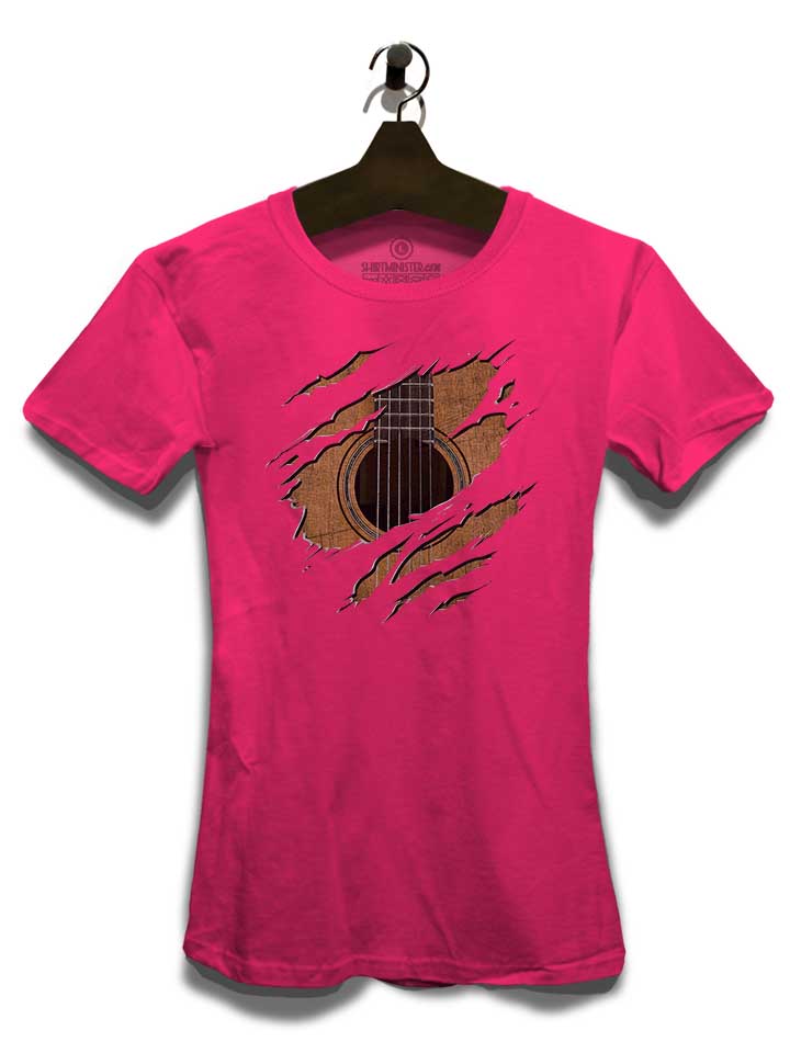 rip-guitar-damen-t-shirt fuchsia 3