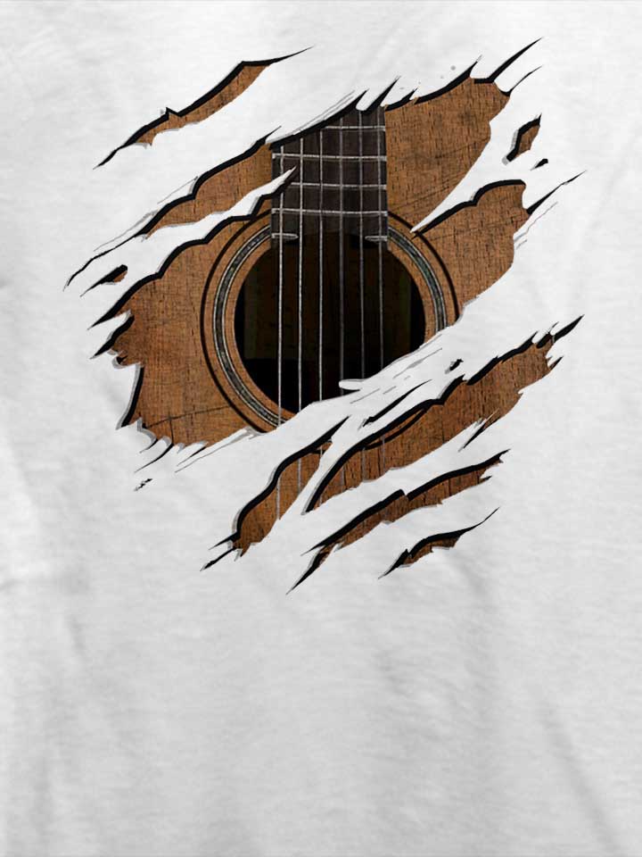 rip-guitar-t-shirt weiss 4