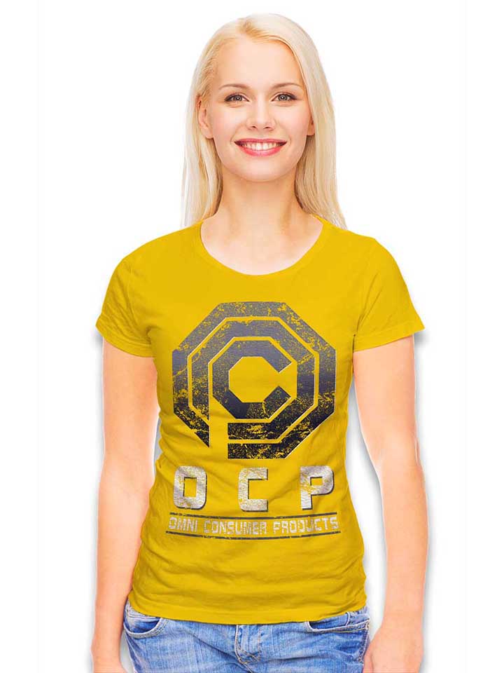 robocop-omnicorp-damen-t-shirt gelb 2