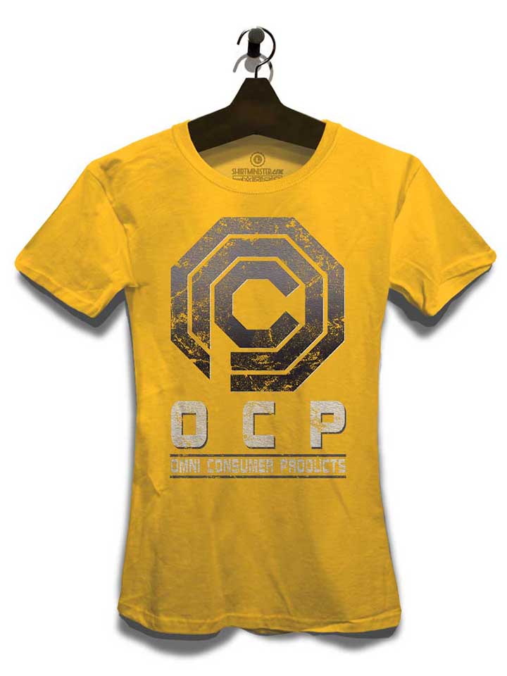 robocop-omnicorp-damen-t-shirt gelb 3