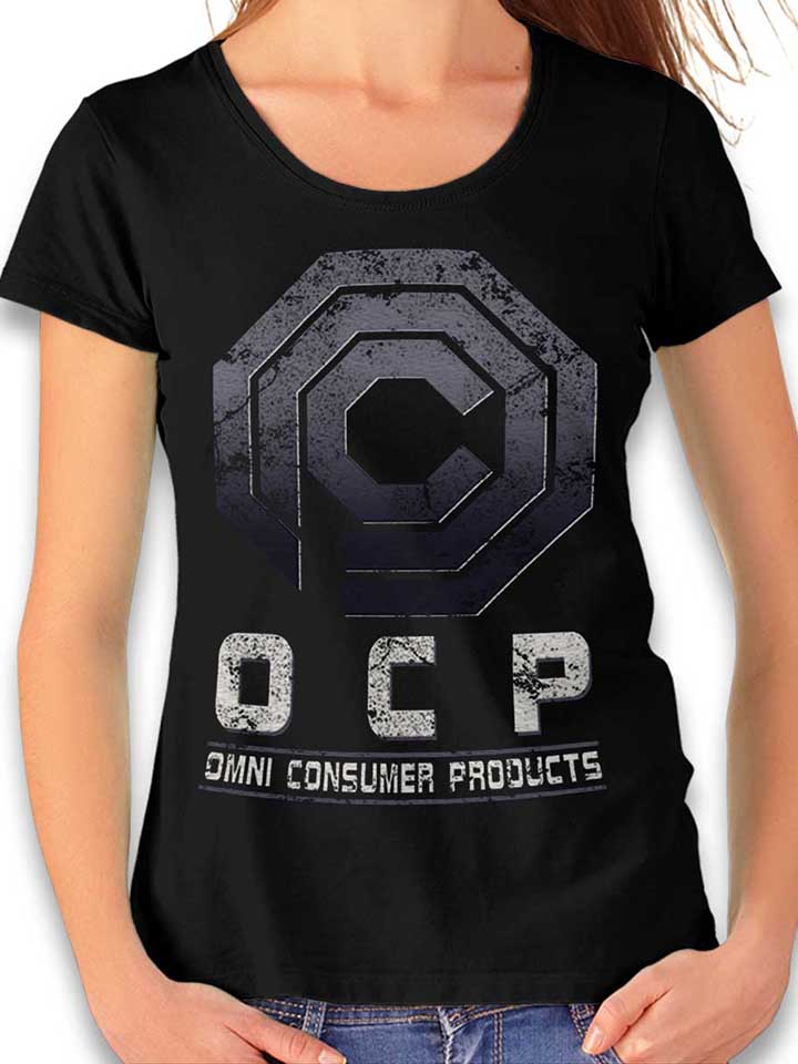 robocop-omnicorp-damen-t-shirt schwarz 1