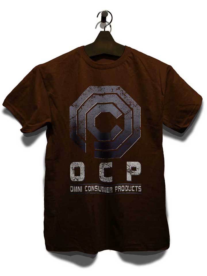 robocop-omnicorp-t-shirt braun 3