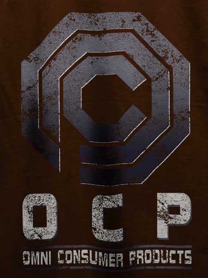 robocop-omnicorp-t-shirt braun 4