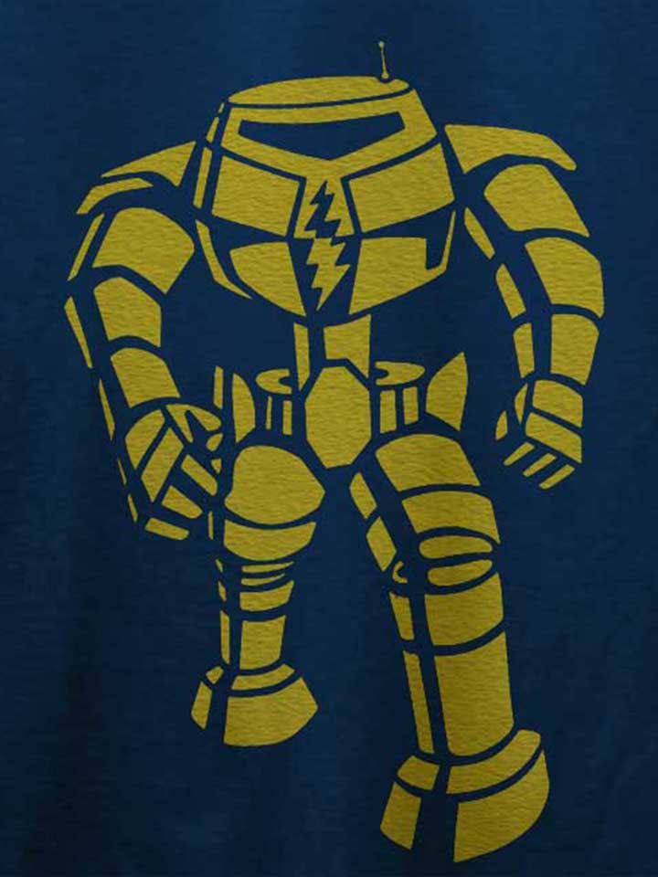 robot-big-bang-theory-t-shirt dunkelblau 4