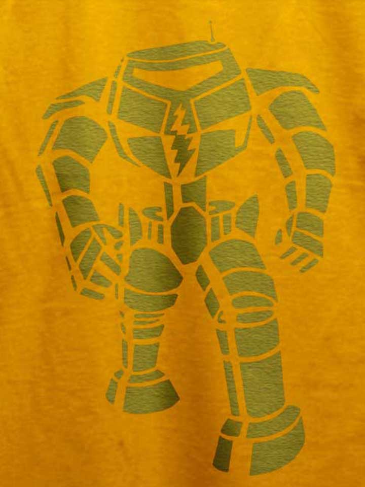 robot-big-bang-theory-t-shirt gelb 4