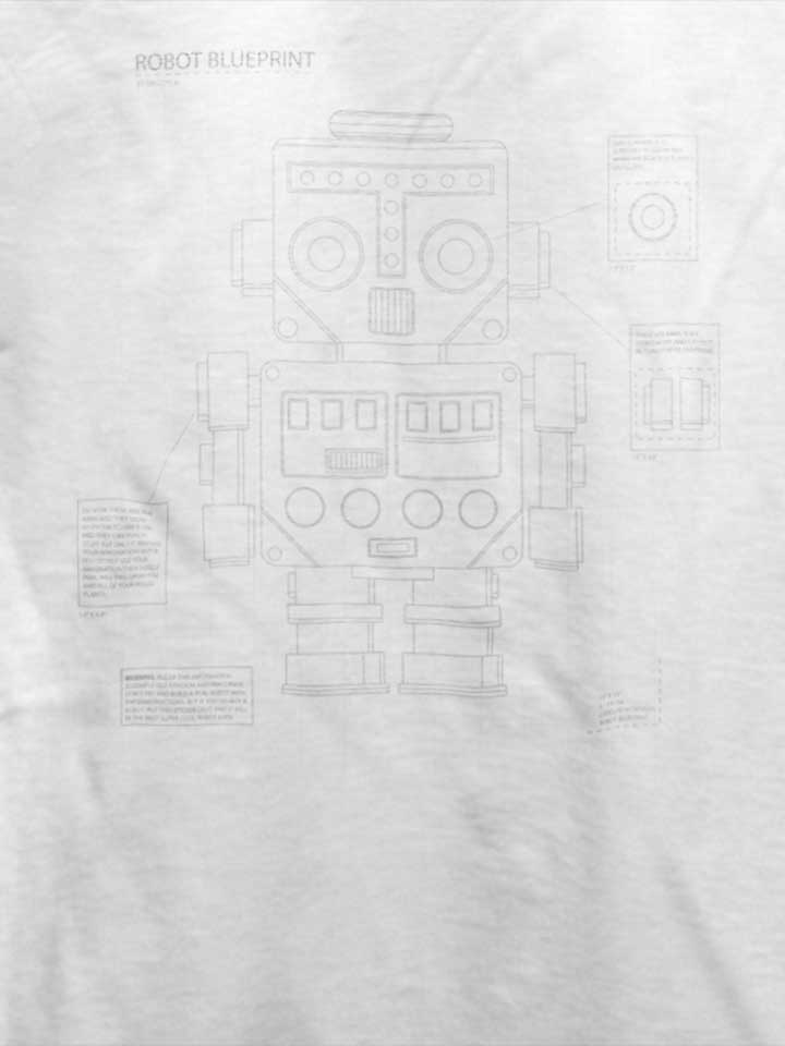 robot-blueprint-t-shirt weiss 4