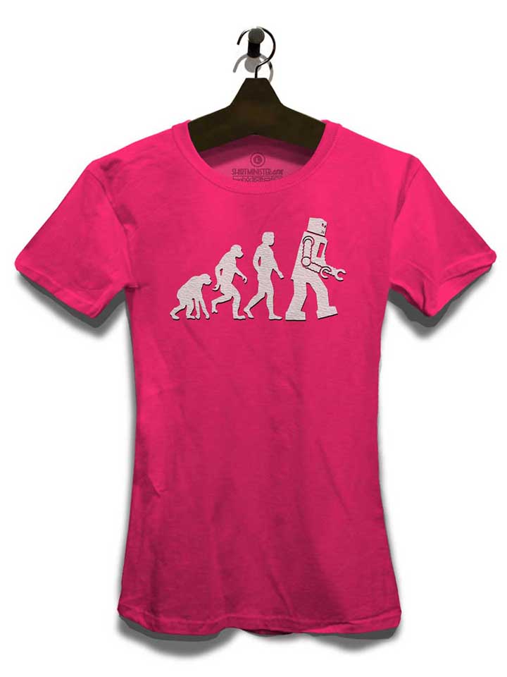 robot-evolution-big-bang-theory-damen-t-shirt fuchsia 3