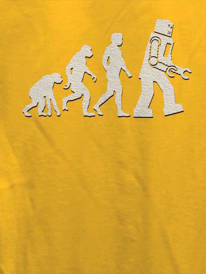 robot-evolution-big-bang-theory-damen-t-shirt gelb 4