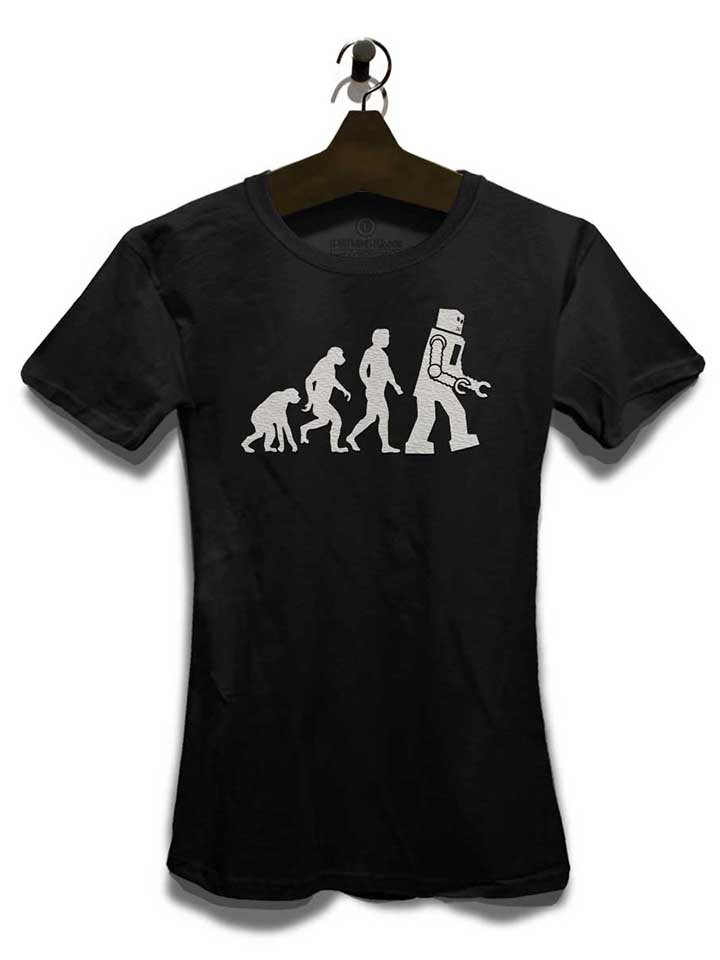 robot-evolution-big-bang-theory-damen-t-shirt schwarz 3