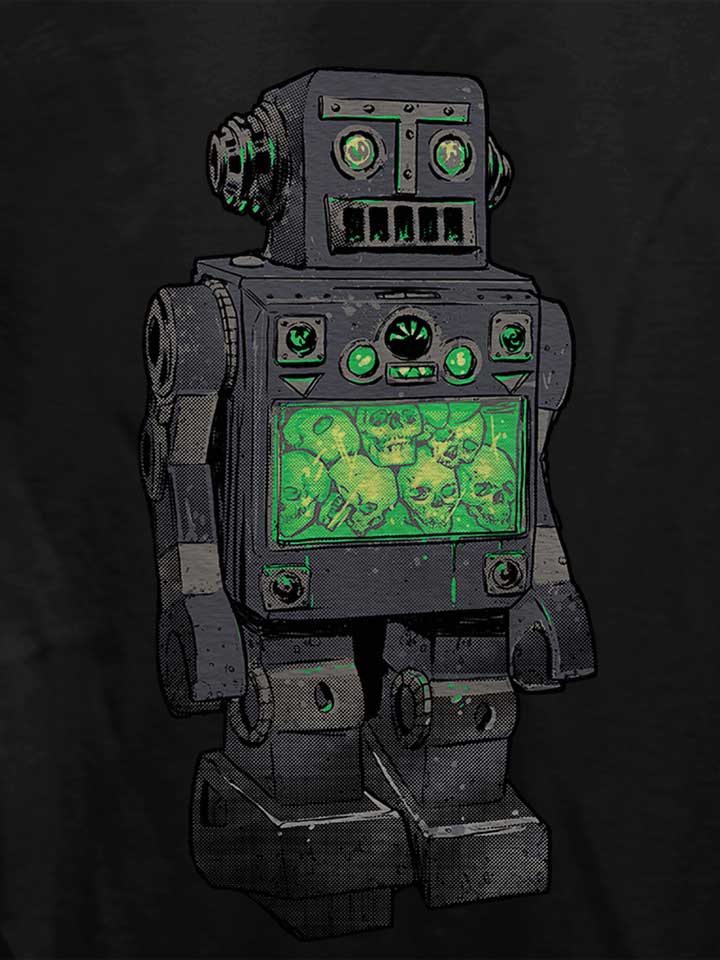 robot-skulls-damen-t-shirt schwarz 4