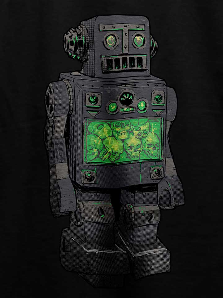 robot-skulls-t-shirt schwarz 4