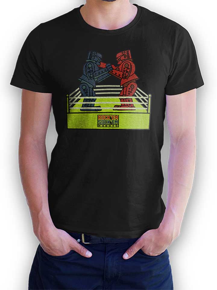 rock-em-sock-em-robots-t-shirt schwarz 1