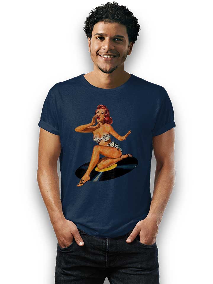 rockabilly-goddess-t-shirt dunkelblau 2