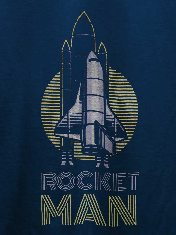 rocket-man-t-shirt dunkelblau 4