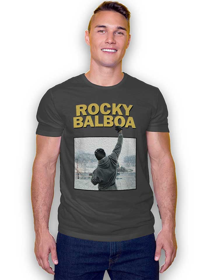 rocky-balboa-t-shirt dunkelgrau 2