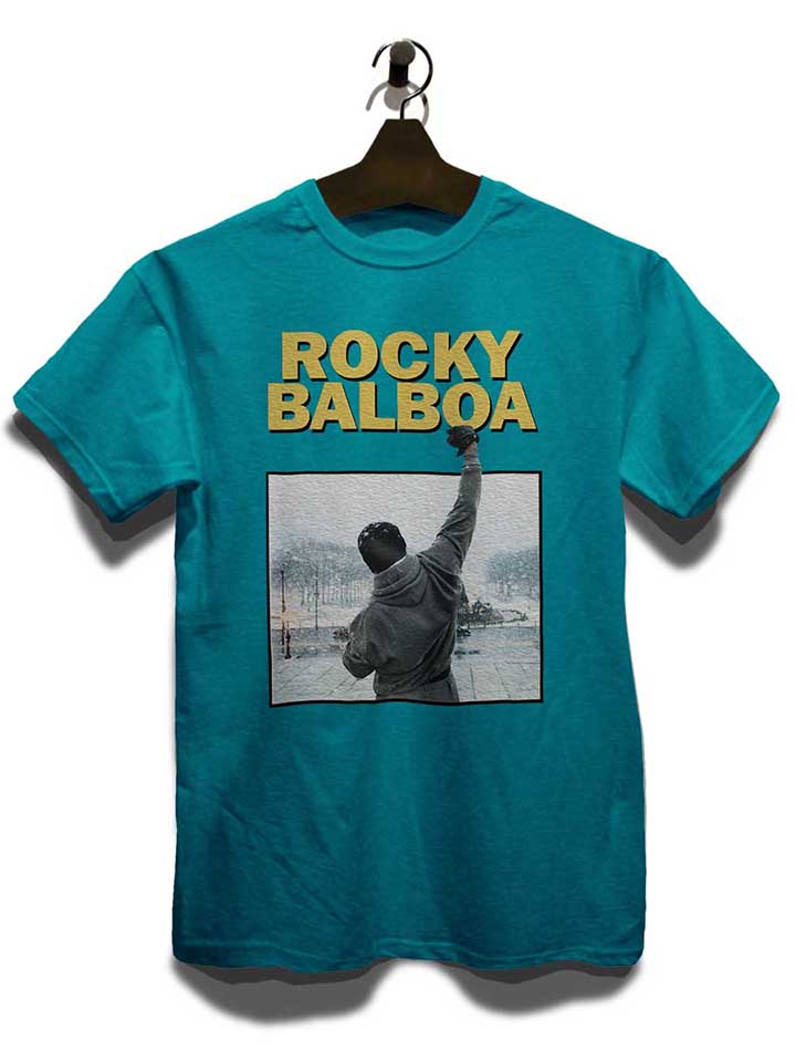 rocky-balboa-t-shirt tuerkis 3
