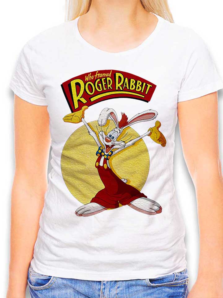 Roger Rabbit T-Shirt Femme blanc L