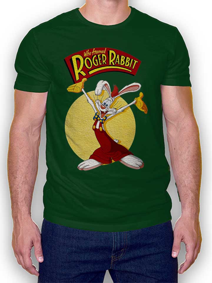 roger-rabbit-t-shirt dunkelgruen 1