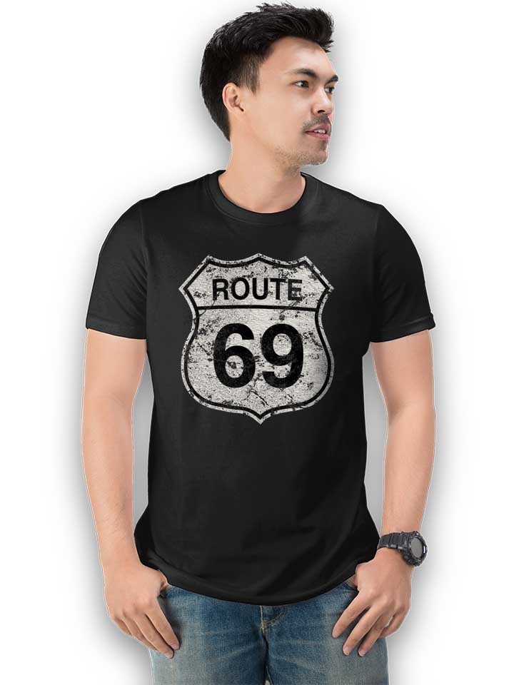 route-69-t-shirt schwarz 2