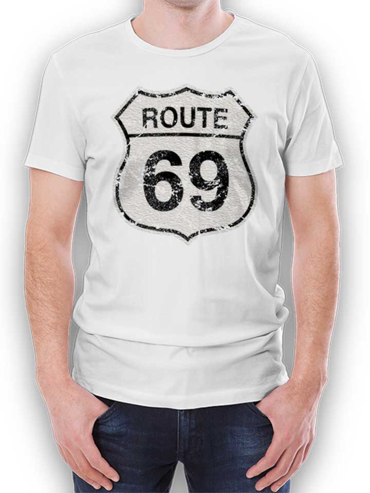 Route 69 Kinder T-Shirt weiss 110 / 116