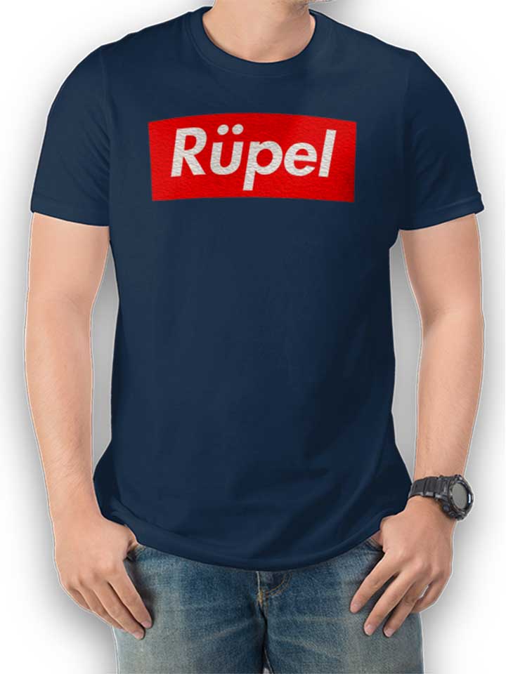 Ruepel T-Shirt dunkelblau L